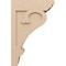 Ekena Millwork 9"W x 18"D x 27"H Classic Mayflower Rough Cedar Woodgrain TimberThane Corbel, Primed Tan CORUR09X18X27MAYRCPR - alternate 5